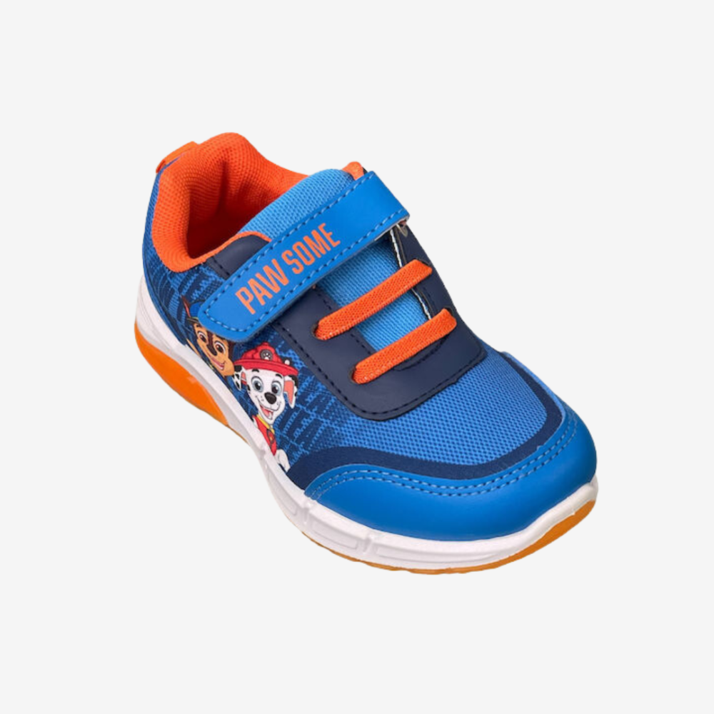 Disney Παιδικά Sneakers paw patrol Ανατομικά με Φωτάκια Μπλε