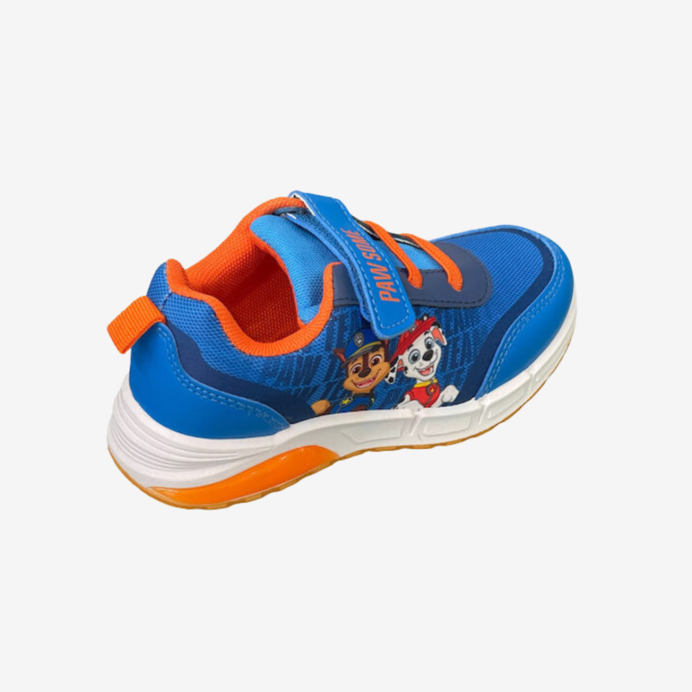 Disney Παιδικά Sneakers paw patrol Ανατομικά με Φωτάκια Μπλε