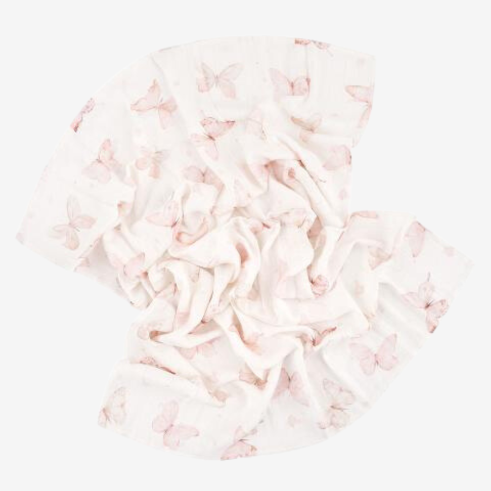 Μουσελίνα 100x100cm Samiboo απο Bamboo – Butterflies
