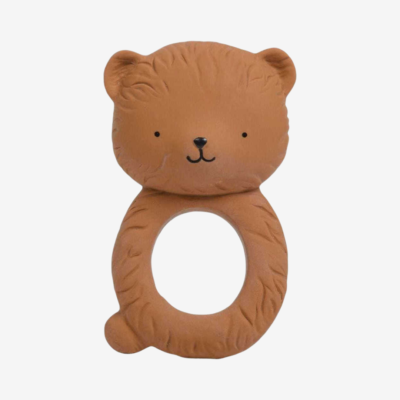 A Little Lovely Company Μασητικό Οδοντοφυΐας "Bear" από Καουτσούκ για 0 m+