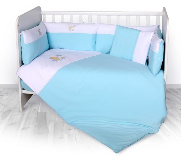 Σετ Προίκα Κούνιας 60x120cm Jersey Zaza Lorelli Blue 20051180002