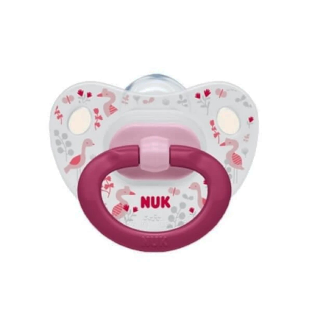 Πιπίλα 1τμχ 0-6m Happy Days NUK Pink 8927