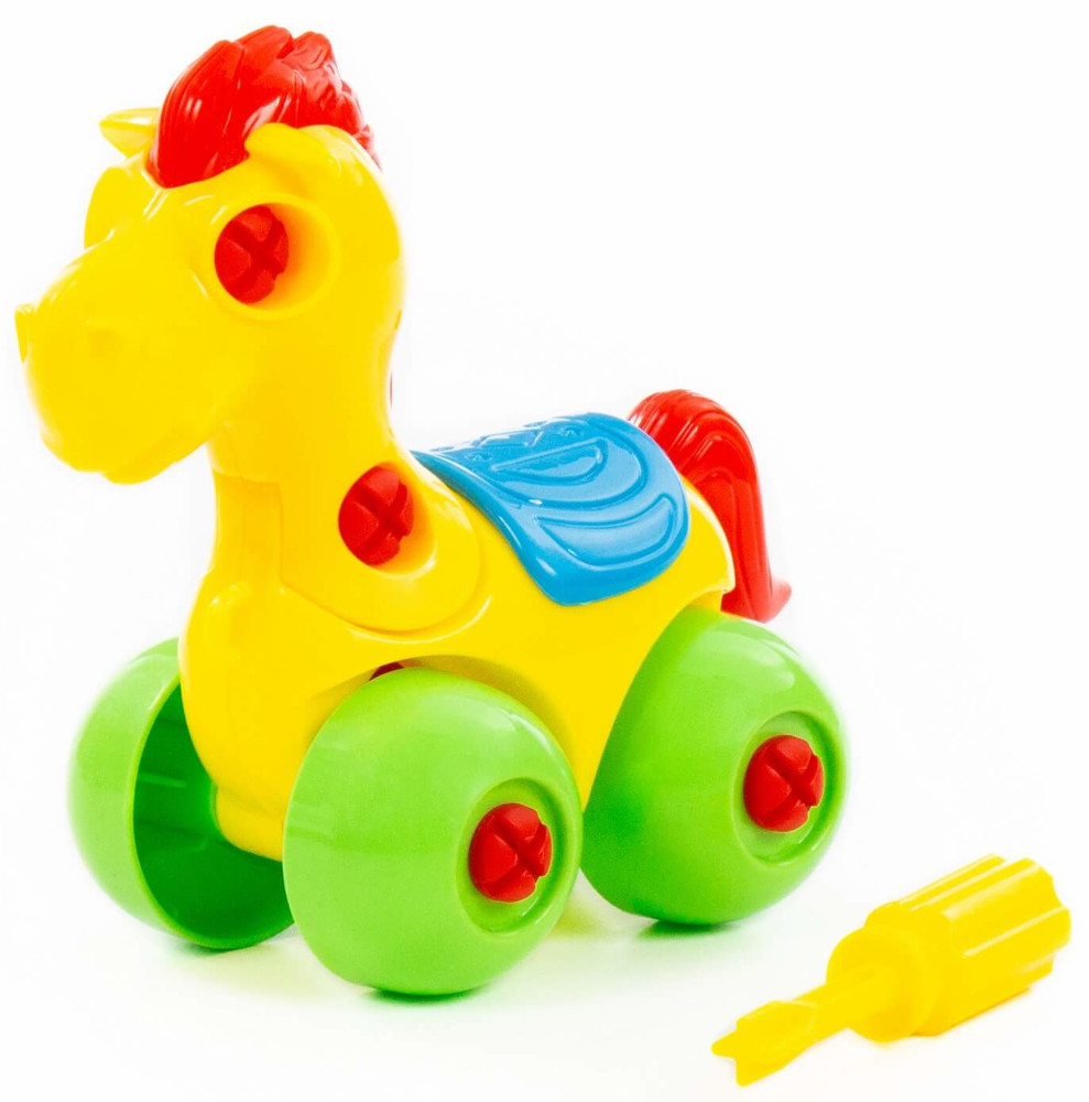 Εκπαιδευτικό Παιχνίδι 22τμχ Constructor Polesie Horse 83548