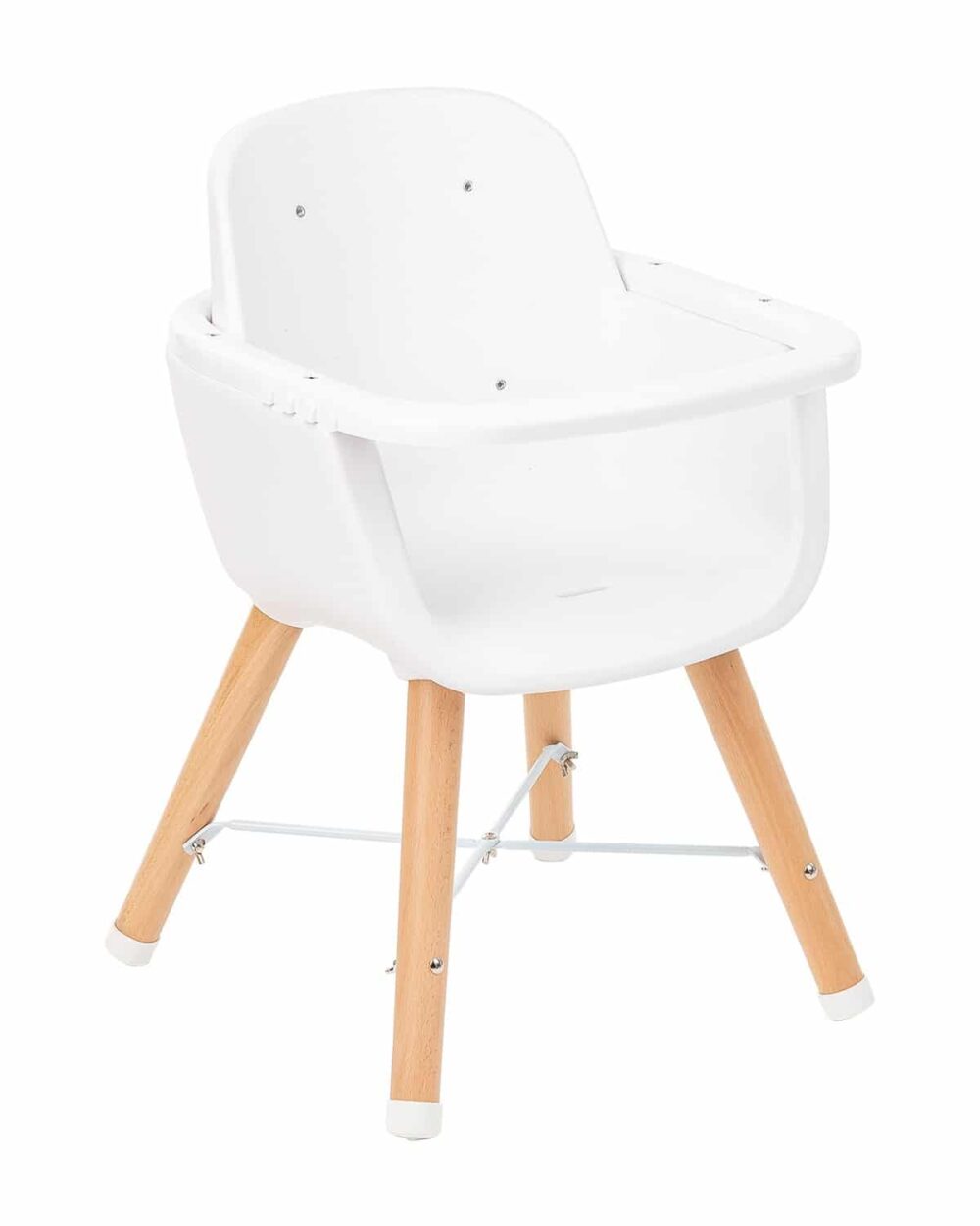 Καρεκλάκι Φαγητού 2σε1 Ξύλινο Woody Kikka boo Grey 31004010082 - Image 6