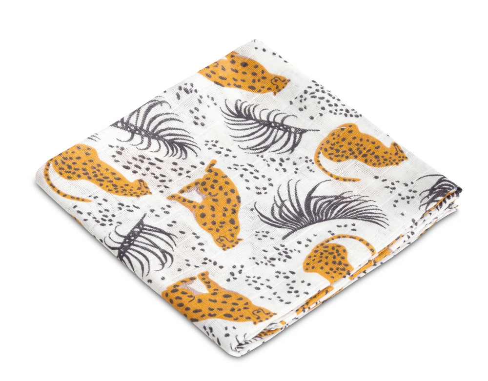 Πάνα Muslin 70x80cm Leopard 09820