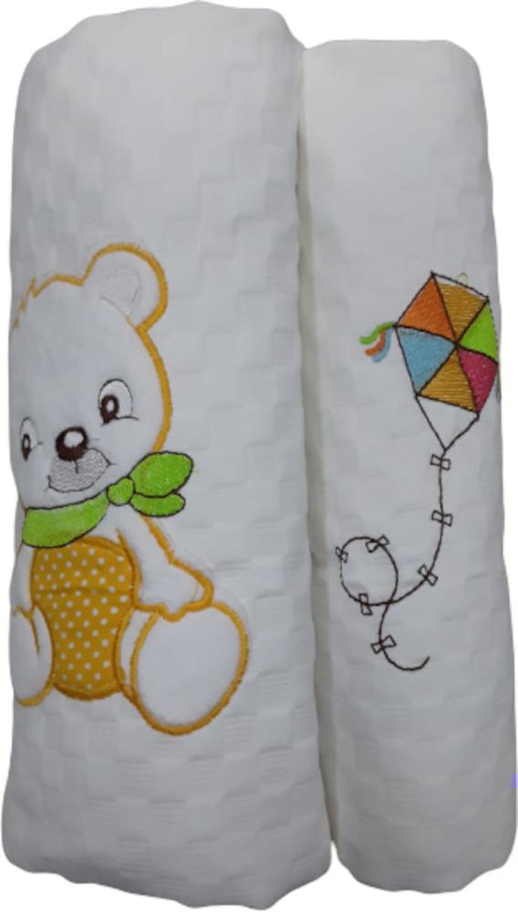 Κουβέρτα 117x145cm Πικέ Beboulino Bear 70111630000