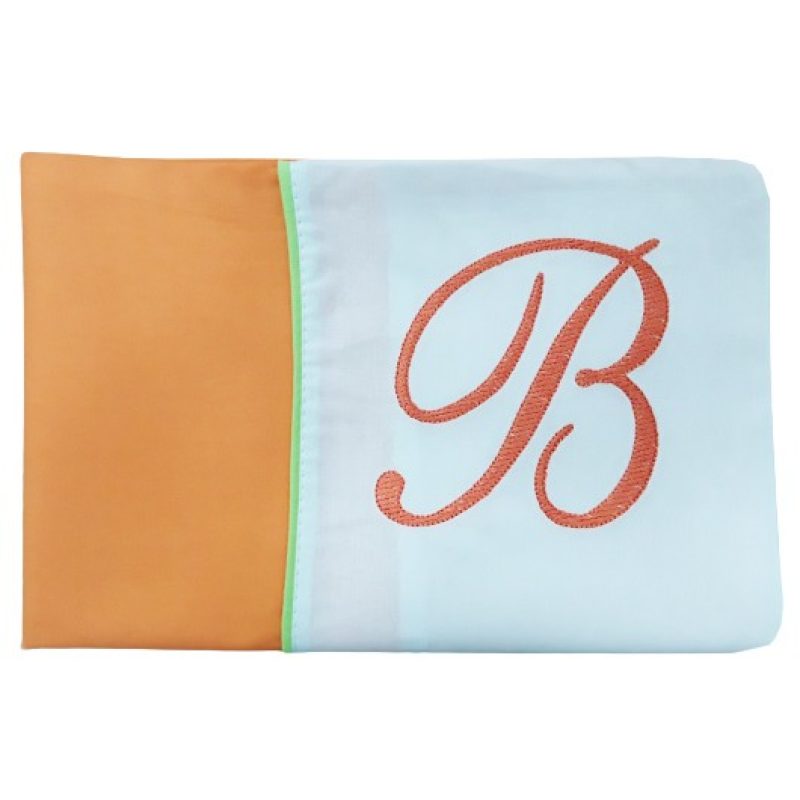 Μαξιλαροθήκη 33x49cm Beboulino “B” Orange 70333490004