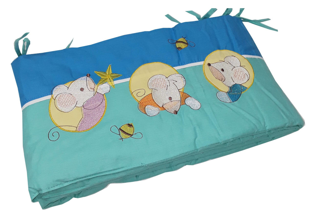 Προστατευτική Πάντα 25x270cm Beboulino Mouse 70513640000