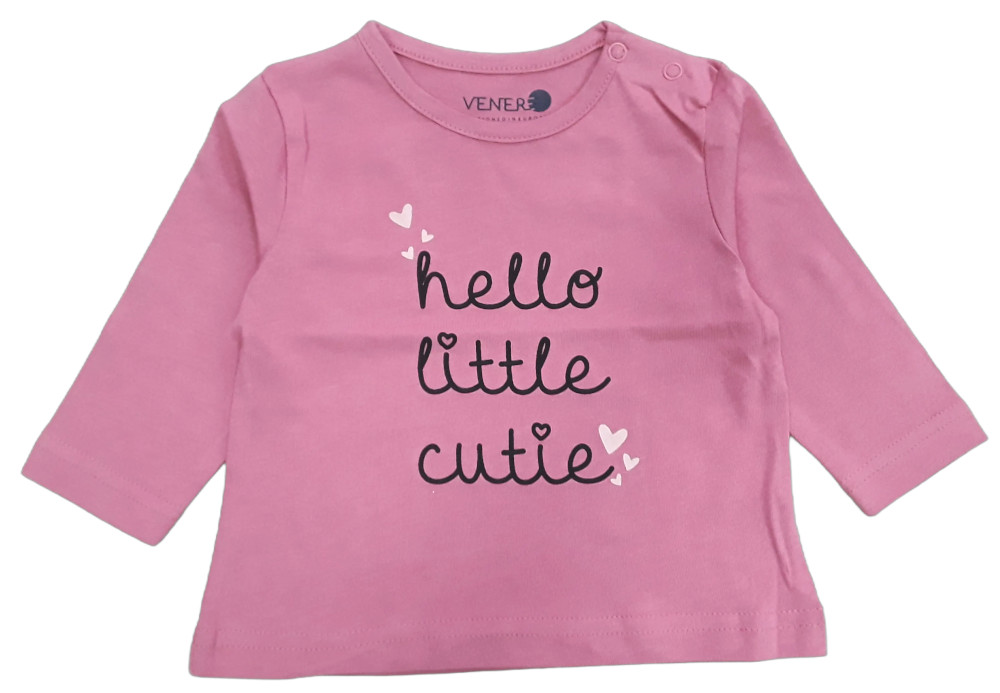 Μπλουζάκι Μακρυμάνικο Hello Little Cutie Venere 8020313