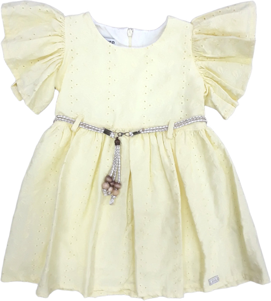 Φόρεμα Κοντομάνικο All Yellow 8010177
