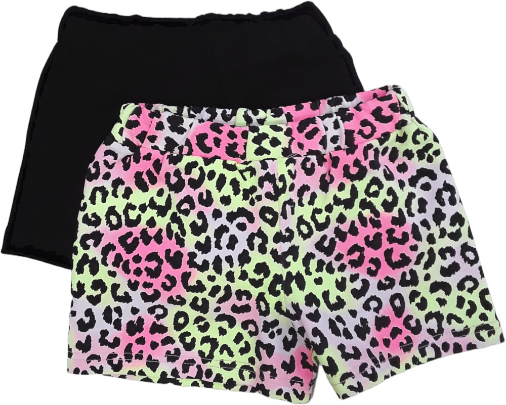 Σορτσάκια 2 τμχ Leopard Lime Black 8020093