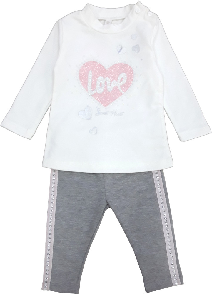 Μπλούζα Μακρυμάνικη με Παντελόνι Sweet Heart 8020328