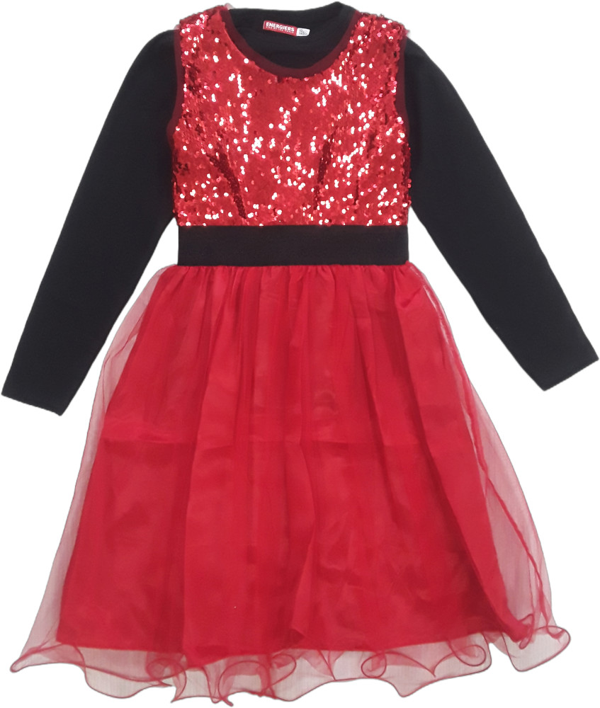 Φόρεμα Αμάνικο με Μπλουζάκι Black Red 8030050