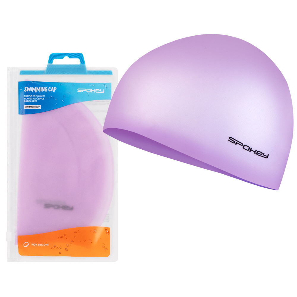 Σκουφάκι Κολύμβησης Σιλικόνης Spokey Purple 85351