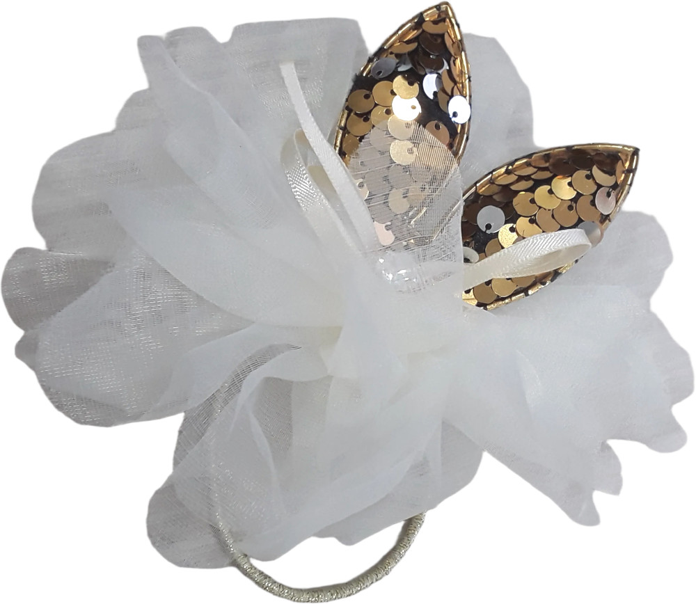 Λαστιχάκι Μαλλιών White Gold Bunny 08100470011