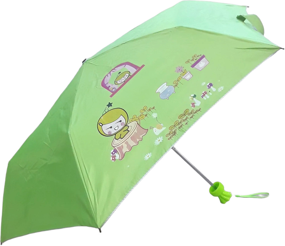 Ομπρέλα που Κλείνει σε Σχήμα Καραμέλα Green 60501820002