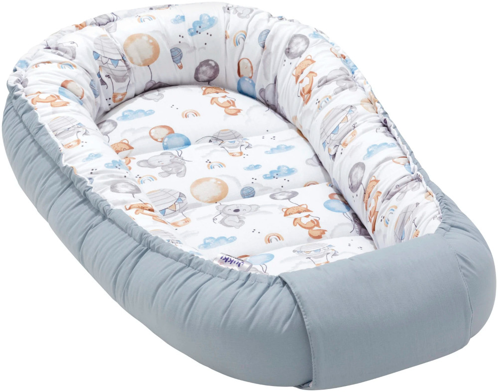 Φωλιά για Βρέφη 2 Όψεων 65x120cm Balloon Friends Comfort 5904506822867