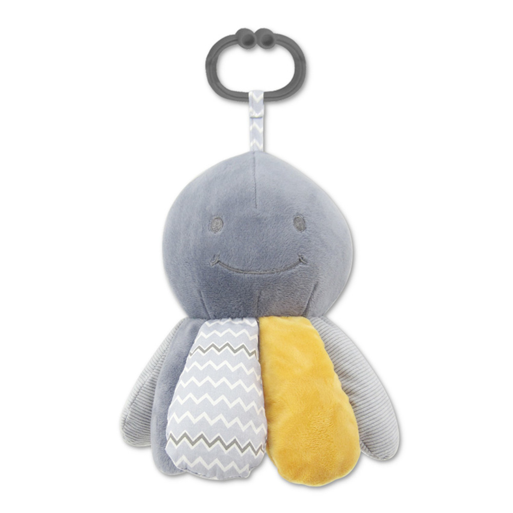 Λούτρινο Κρεμαστό Παιχνίδι Octopus Lorelli Natural Grey 10191650004