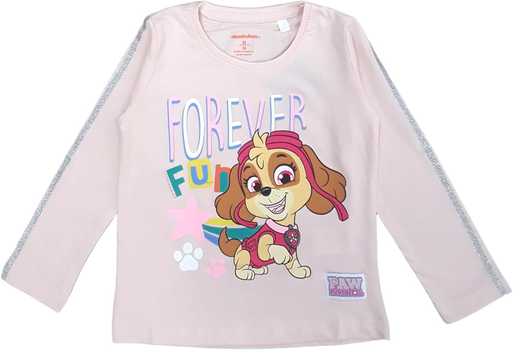Μπλουζάκι Μακρυμάνικο Paw Patrol Forever Pink 8020370